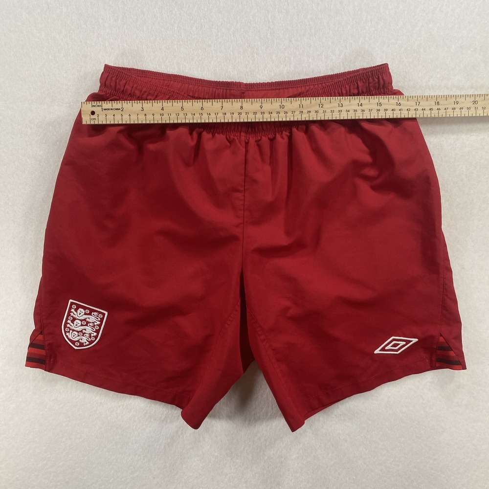 England 2012-13 Home Football Shorts Umbro Size L S5 - Picture 6 of 7